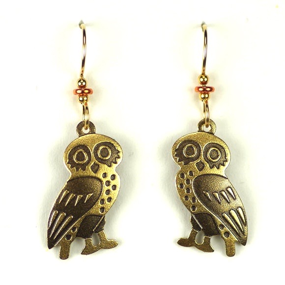 1759-23 Owl Earring Side