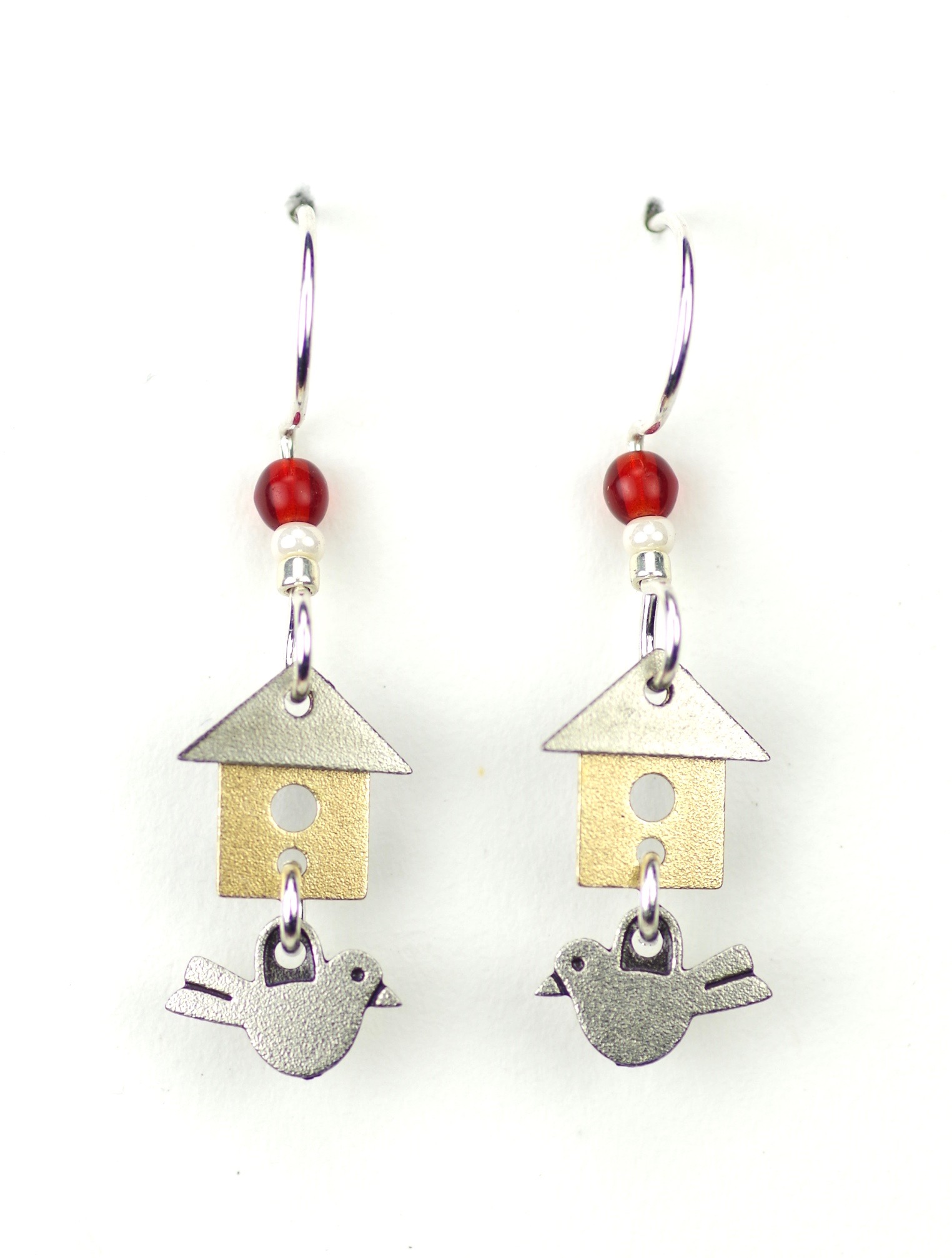 2195 Birdhouse Small Red
