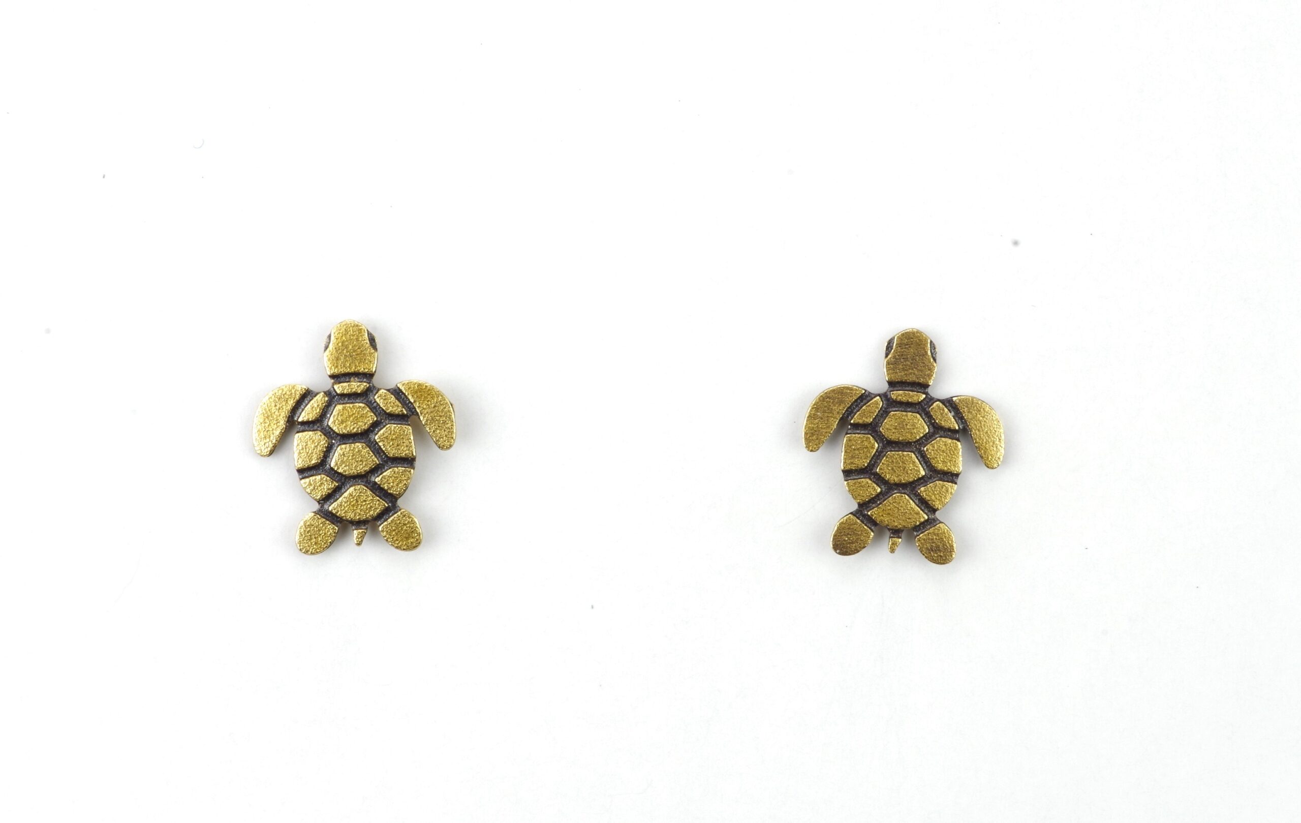 5016-B Sea Turtle Post Brass